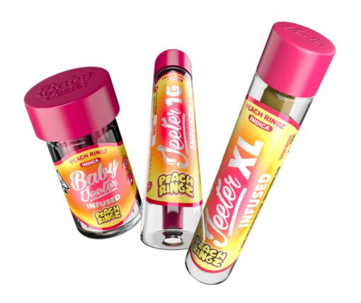 peach ringz jeeter infused pre-rolls